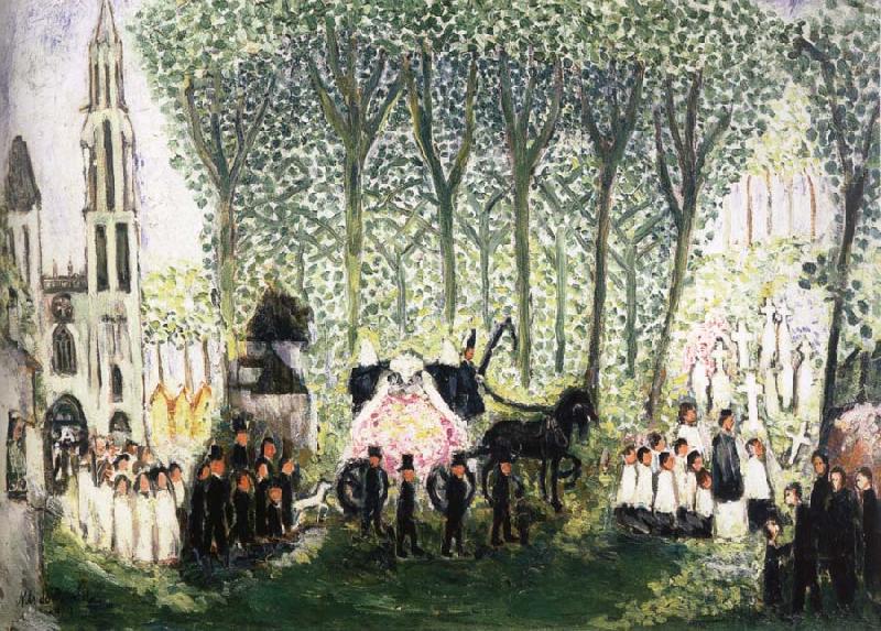 Nils von Dardel Funeral in Senlis